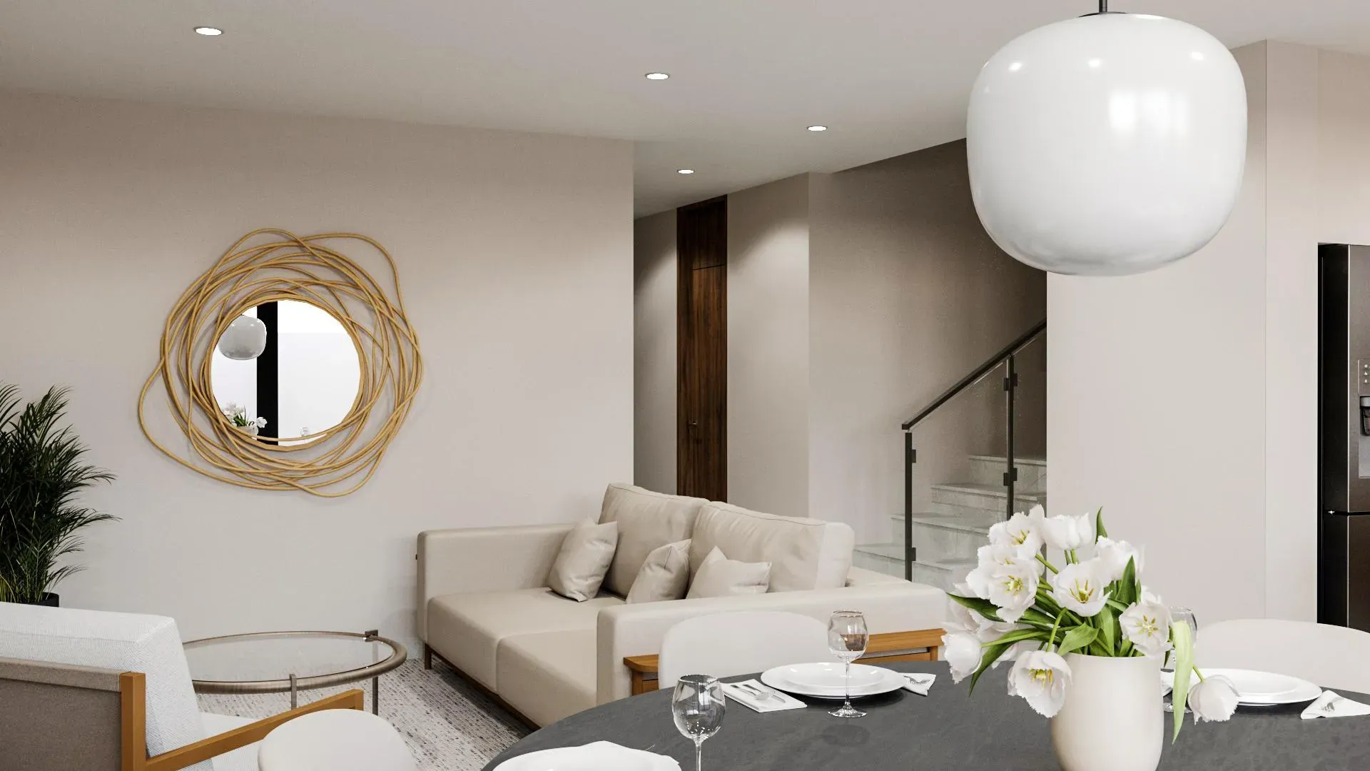 Interior de residencia Marasa, diseño Lujo